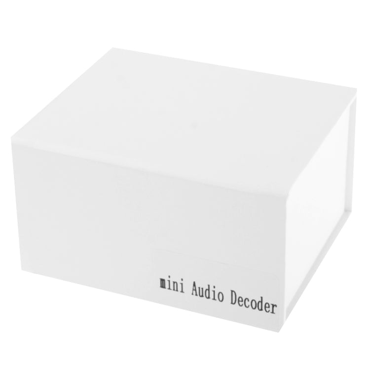 Digital-zu-Analog Audio-Konverter / Mini Audio-Decoder, Größe: 72 x 55 x 20mm, Spdif+Koaxial zu 2RCA+3,5mm