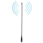 NAGOYA NA-771 144/430MHz Dual-Band flexible Federpeitschen-SMA-F Handfunkantenne für Walkie-Talkie, Antennenlänge: 38cm