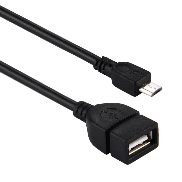 10cm USB A Female to Micro USB 5 Pin Male Adapter with OTG