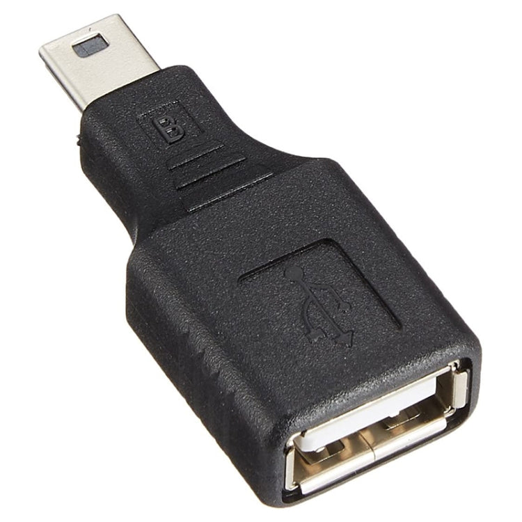 Mini USB Männlich auf USB 2.0 Weiblich Adapter mit OTG-Funktion, USB Weiblich