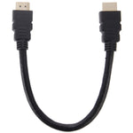 28cm Version 1.3 vergoldetes 19-poliges HDMI-zu-19-poliges HDMI-Kabel, vergoldetes HDMI, Länge: 28cm