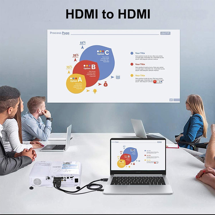 28cm Version 1.3 vergoldetes 19-poliges HDMI-zu-19-poliges HDMI-Kabel, vergoldetes HDMI, Länge: 28cm