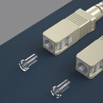 SC-SC Single-Core Multimode Glasfaser-Patchkabel, Länge: 3m, Single-Core Multimode