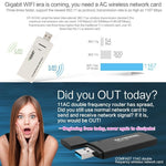EDUP AC-1601 802.11AC 1200M Dual-Band USB 3.0 Wifi Drahtlosadapter, AC-1601 1200Mbps
