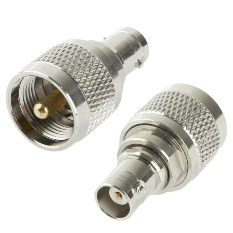 M-Kopf-Stecker (großer Stift) auf BNC-K-Adapter, M-Kopf