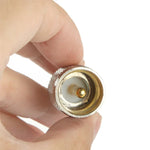 M-Kopf-Stecker (großer Stift) auf BNC-K-Adapter, M-Kopf
