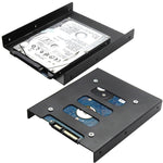 SSD HDD 2,5 Zoll zu 3,5 Zoll Konverter Festplatten Metallhalter Adapter Halterung