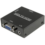HD 1080P HDMI Mini VGA zu HDMI Scaler Box Audio Video Digital Konverter Adapter für PC / HDTV, HD 1080P