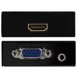HD 1080P HDMI Mini VGA zu HDMI Scaler Box Audio Video Digital Konverter Adapter für PC / HDTV, HD 1080P