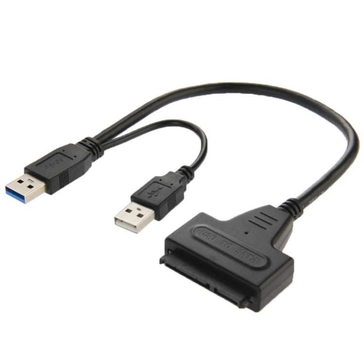 USB 2.0 / USB 3.0 zu SATA Kabel mit 2,5 Zoll HDD Schutzbox, Unterstützt bis zu 4TB Geschwindigkeit, USB 3.0 zu SATA mit USB(B)