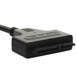 USB 2.0 / USB 3.0 zu SATA Kabel mit 2,5 Zoll HDD Schutzbox, Unterstützt bis zu 4TB Geschwindigkeit, USB 3.0 zu SATA mit USB(B)