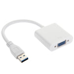 USB 3.0 zu VGA Multi-Display Adapter Konverter Externe Video-Grafikkarte, USB 3.0