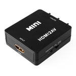 VK-126 Mini HD HDMI zu AV/CVBS Video Konverter Adapter, HDMI zu AV/CVBS
