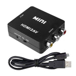 VK-126 Mini HD HDMI zu AV/CVBS Video Konverter Adapter, HDMI zu AV/CVBS