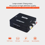 VK-126 Mini HD HDMI zu AV/CVBS Video Konverter Adapter, HDMI zu AV/CVBS