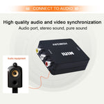 VK-126 Mini HD HDMI zu AV/CVBS Video Konverter Adapter, HDMI zu AV/CVBS