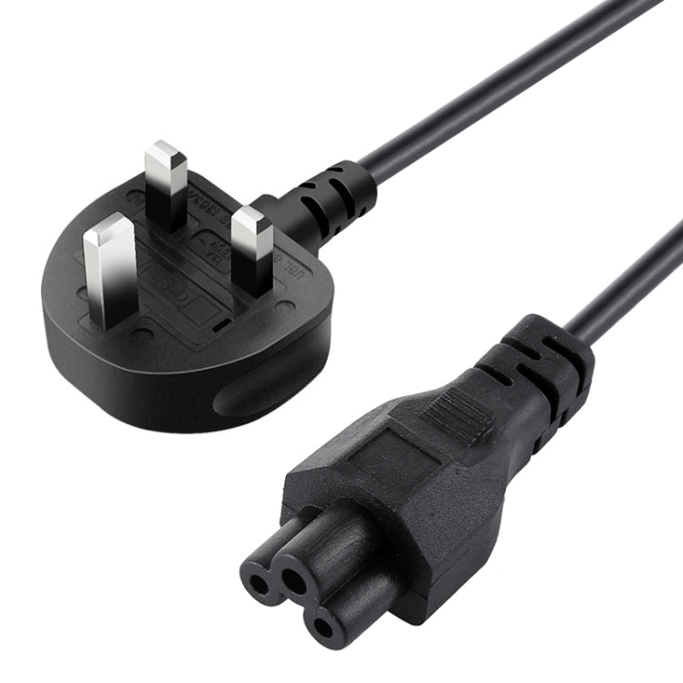 Hochwertiges 3-poliges UK Notebook AC Netzkabel, Länge: 1,5m, 3-poliger UK Stecker, Länge: 1,5m