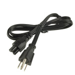 Hochwertiges 3-poliges US-Notebook-Netzkabel, Länge: 1,2 m, 3-poliger US-Stecker, Länge: 1,2 m