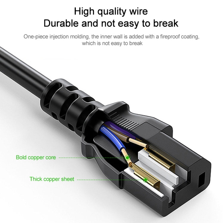 3-poliges Netzkabel mit 304-Schalter, Länge: 1,2 m, EU-Stecker mit 304-Schalter, 1,2 m, US-Stecker mit 304-Schalter, 1,2 m