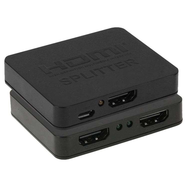 Mini Full HD 4K 1x2 HDMI 3D V1.4b Verteiler für HDTV / STB / DVD / Projektor / DVR, HDMI V1.4b