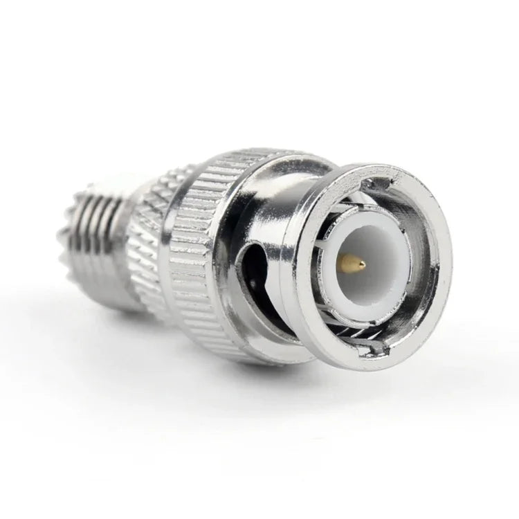 BNC-Stecker + Mini-UHF-Buchse HF-Koaxialadapter, Stecker + Mini-UHF