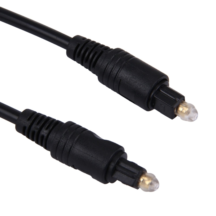 Digitales Audio-Glasfaserkabel Toslink, Kabellänge: 3 m, Außendurchmesser: 4,0 mm (vergoldet), 3 m