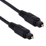 Digitales Audio-Glasfaserkabel Toslink, Außendurchmesser: 4,0 mm (vergoldet), 1,5 m