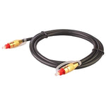 Digitales Audio-Glasfaserkabel Toslink, Außendurchmesser: 5,0 mm, 1,5 m