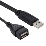 USB 2.0 Stecker zu 2-fach USB Buchse Adapterkabel für Computer / Laptop, Länge: ca. 30cm, USB 2.0 AM zu 2 USB 2.0 AF