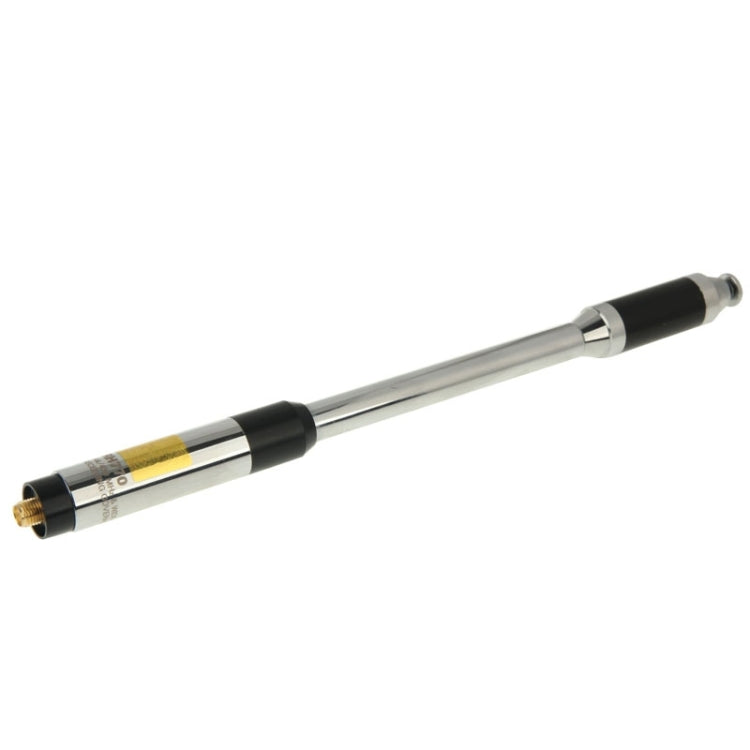 RH770 Dual-Band 144/430MHz Hochleistungs-SMA-F Teleskop-Handfunkantenne für Walkie-Talkie, Antennenlänge: 93cm