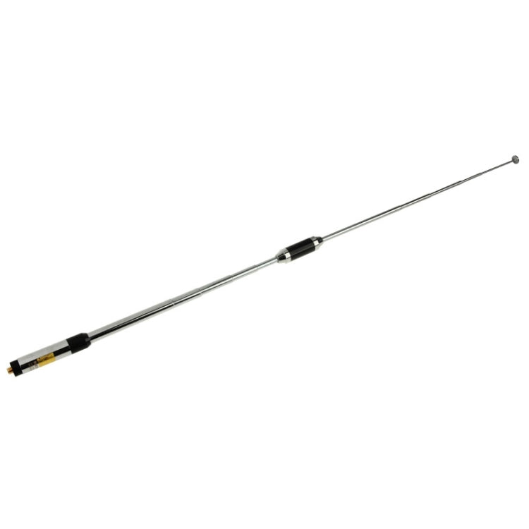 RH770 Dual-Band 144/430MHz Hochleistungs-SMA-F Teleskop-Handfunkantenne für Walkie-Talkie, Antennenlänge: 93cm