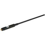 RH660S Dualband 144/430MHz High Gain SMA-F Teleskop-Handfunkantenne für Walkie-Talkie, Antennenlänge: 108,5cm