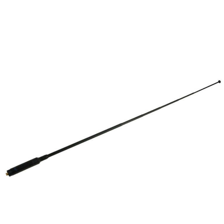 RH660S Dualband 144/430MHz High Gain SMA-F Teleskop-Handfunkantenne für Walkie-Talkie, Antennenlänge: 108,5cm