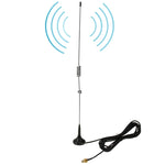 NAGOYA UT-106UV SMA Weiblich Dualband Magnetische Mobilantenne für Walkie Talkie, Antennenlänge: 37cm