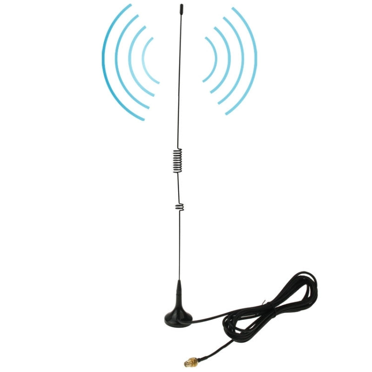 NAGOYA UT-106UV SMA Weiblich Dualband Magnetische Mobilantenne für Walkie Talkie, Antennenlänge: 37cm