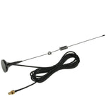 NAGOYA UT-106UV SMA Weiblich Dualband Magnetische Mobilantenne für Walkie Talkie, Antennenlänge: 37cm
