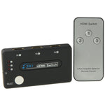 Mini 3x1 HD 1080P HDMI V1.3 Umschalter mit Fernbedienung für HDTV / STB / DVD / Beamer / DVR, 1x3 HDMI V1.3