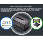 ORICO 6619US3 5Gbps Super Speed USB 3.0 zu SATA Festplatten-Dockingstation für 2,5 Zoll / 3,5 Zoll Festplatte, 6619US3
