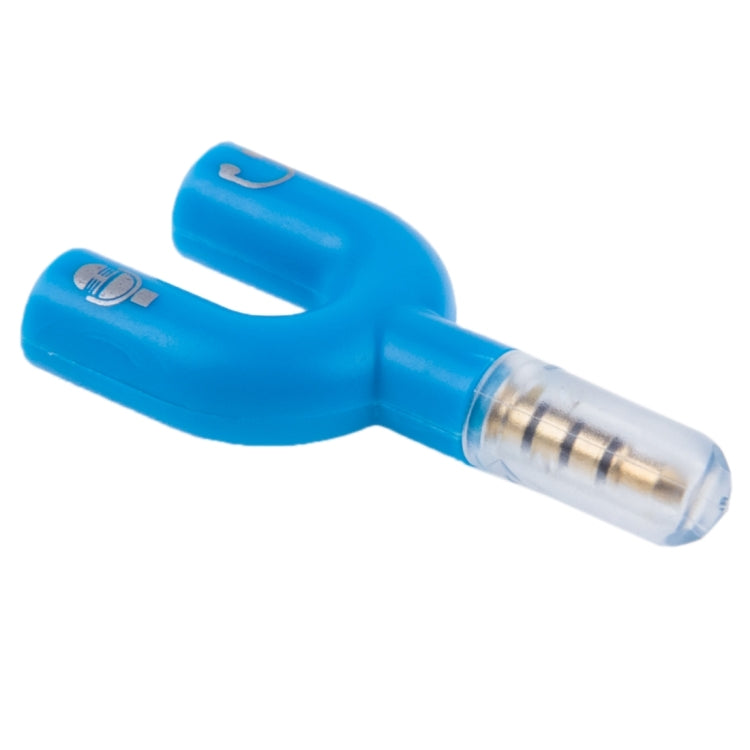 3,5mm Stereo Stecker zu 3,5mm Kopfhörer- & Mikrofon Buchse Splitter Adapter