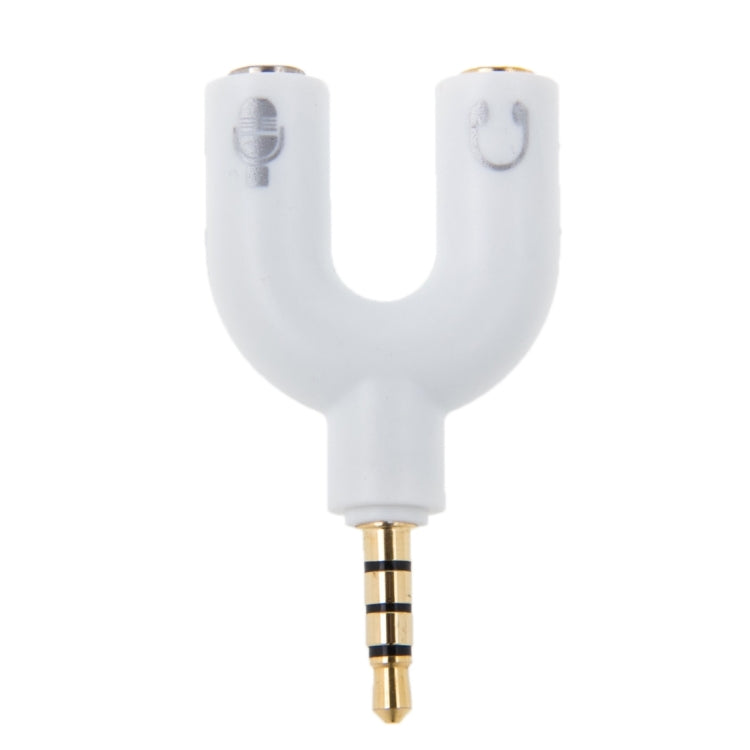 3,5mm Stereo Stecker zu 3,5mm Kopfhörer- & Mikrofon Buchse Splitter Adapter