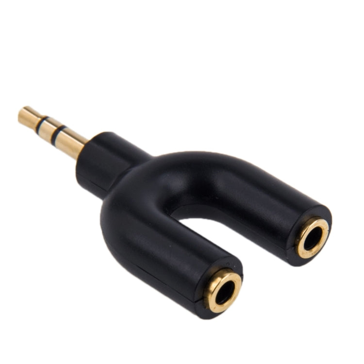 3,5mm Stereo Stecker zu Doppel 3,5mm Stereo Buchse Splitter Adapter