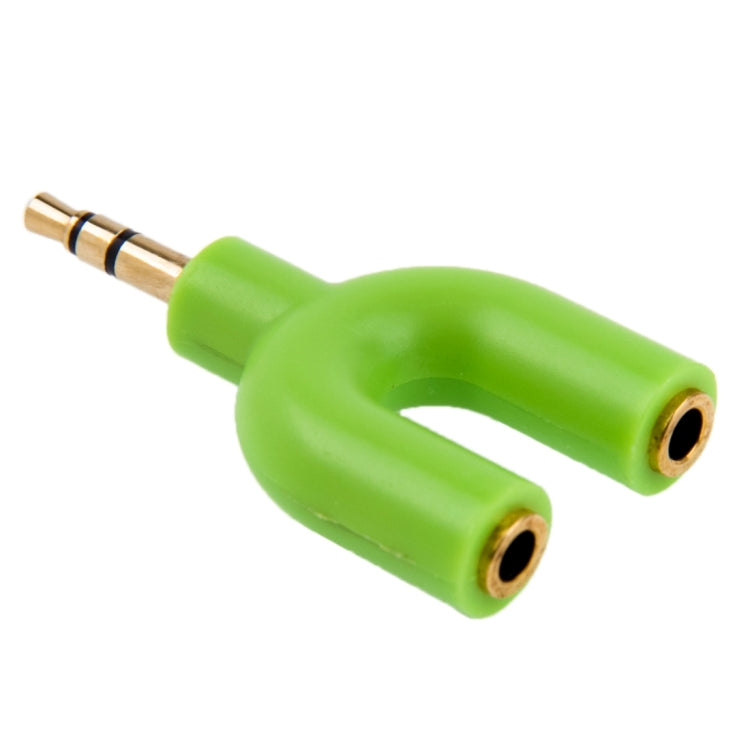 3,5mm Stereo Stecker zu Doppel 3,5mm Stereo Buchse Splitter Adapter
