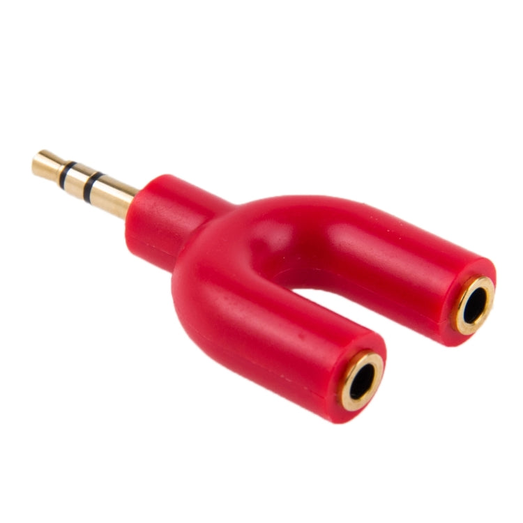 3,5mm Stereo Stecker zu Doppel 3,5mm Stereo Buchse Splitter Adapter