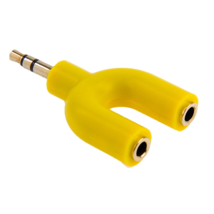 3,5mm Stereo Stecker zu Doppel 3,5mm Stereo Buchse Splitter Adapter