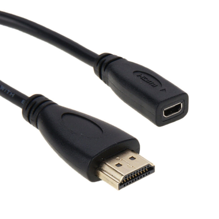 20cm HDMI Stecker zu Micro HDMI Buchse Adapterkabel, HDMI zu Micro HDMI