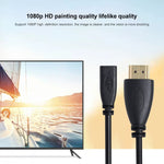 20cm HDMI Stecker zu Micro HDMI Buchse Adapterkabel, HDMI zu Micro HDMI