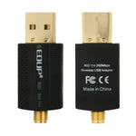 EDUP EP-N1581 Mini USB Wifi 802.11n/g/b 300Mbps 2,4GHz Drahtlosadapter Externe Antenne, EP-N1581