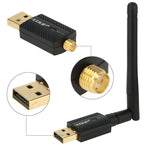 EDUP EP-N1581 Mini USB Wifi 802.11n/g/b 300Mbps 2,4GHz Drahtlosadapter Externe Antenne, EP-N1581