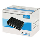 5-Port 10/100/1000 Mbit/s Ethernet Desktop Switch, 5 Ports 10/100/1000Mbit/s