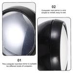 Computer Rearview Convex Glasses Rear View Mirror (Random Color Delivery), Random Color Delivery